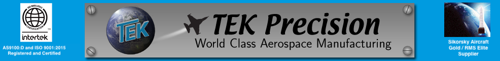 TEK Precision, Co., Ltd. World Class Aerospace Manufacturing